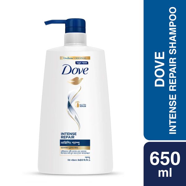 Dove Intense Repair Shampoo 650 ml