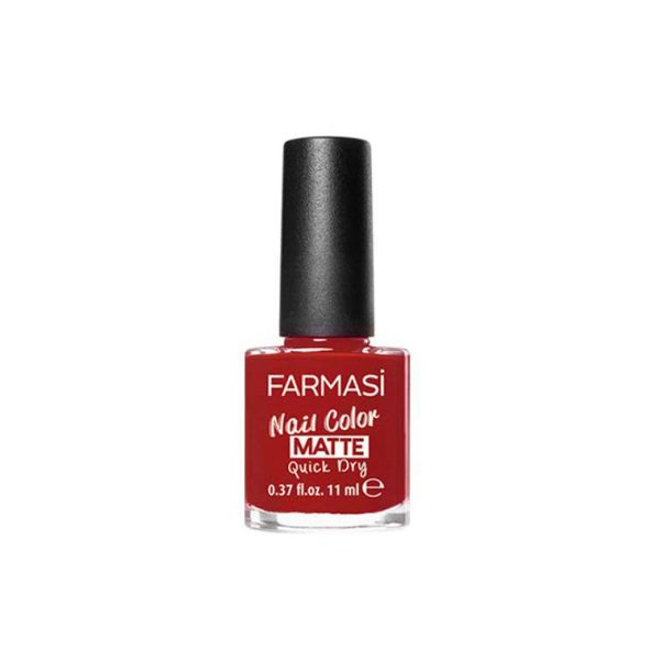 Farmasi Nail Color Matte MT 06 Red Night - 11ml