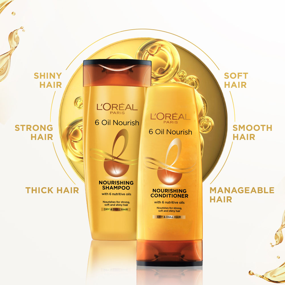 L'Oreal 6 Oil Nourish Shampoo