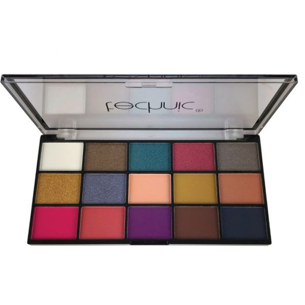 Technic Pressed Pigment Eyeshadow Palette - Vacay 22.5gm