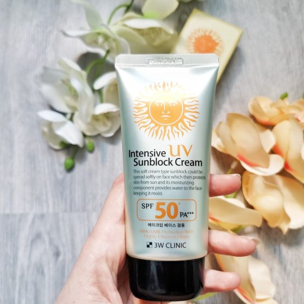 3W Clinic Intensive UV Sunblock Cream