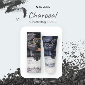 3W Clinic Charcoal Cleansing Foam