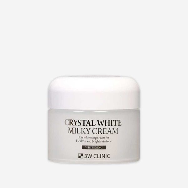 3W clinic crystal white milky cream