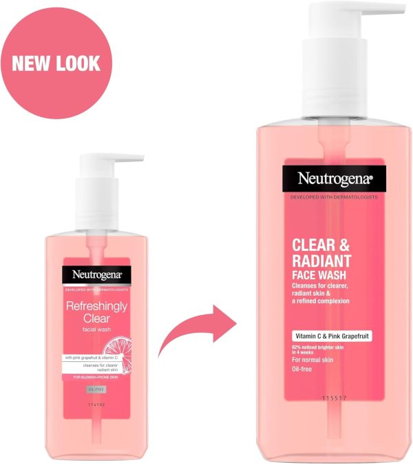 Neutrogena Clear and Radiant face wash