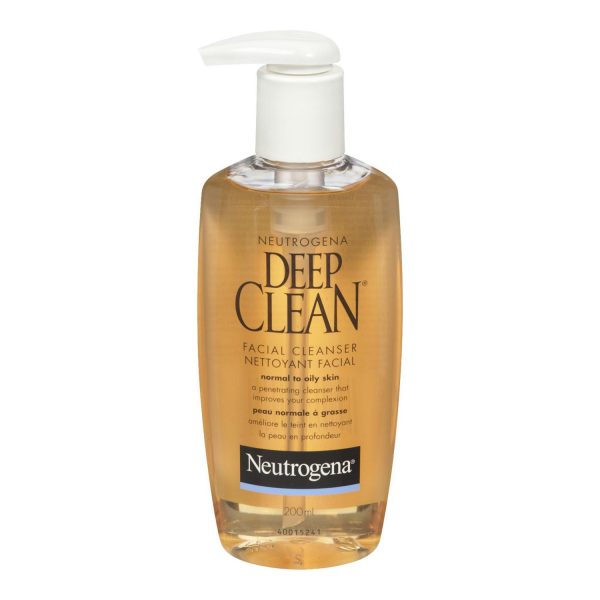 Neutrogena deep clean facial cleanser