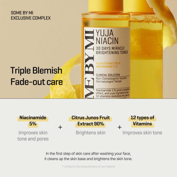 YUJA Niacin Brightening toner