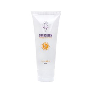 Skin cafe sunscreen lightweight and non Greasy