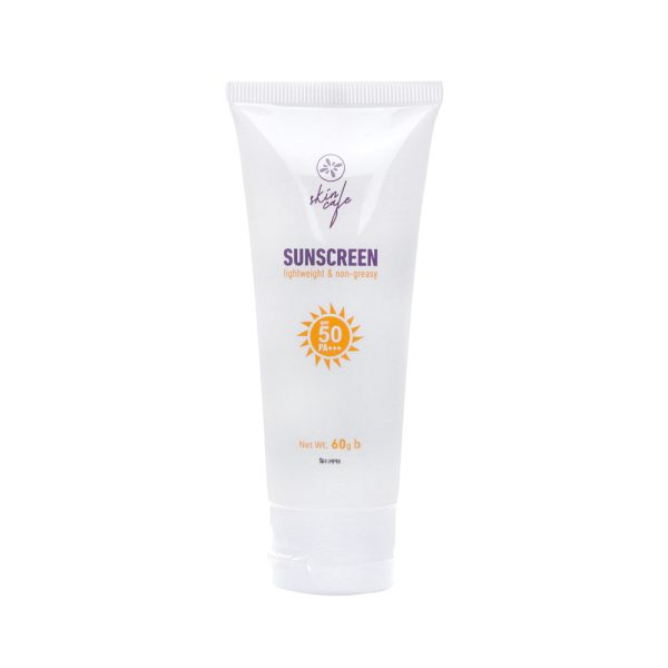 Skin cafe sunscreen lightweight and non Greasy