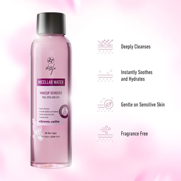 Skin cafe micellar water makeup remover