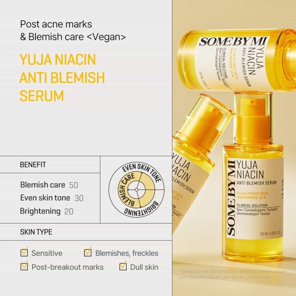 Yuja niacin blemish care serum